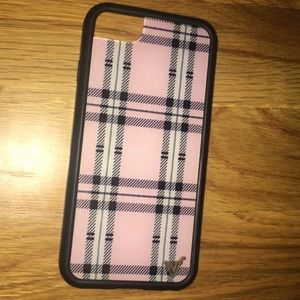 pink plaid iphone 6s wildflower case